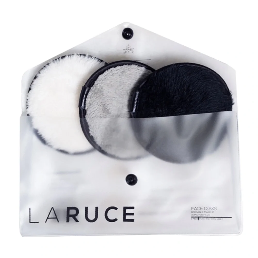 LARUCE BEAUTY 3p Face Cleansing Disks $24 NIP